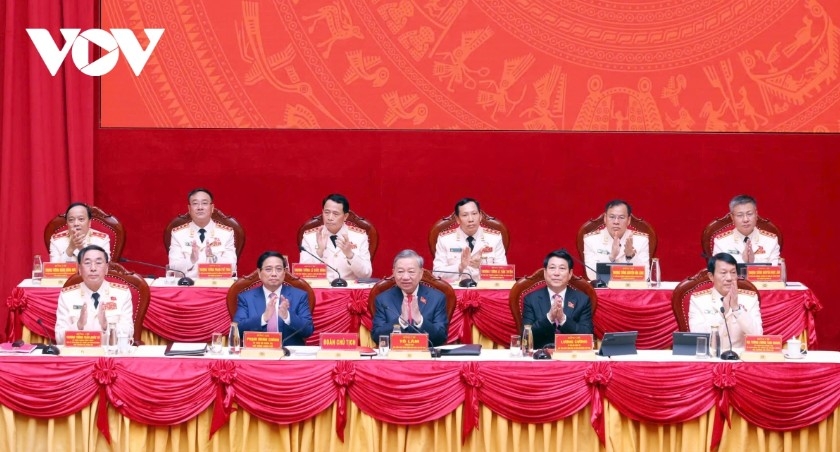 party leader to lam attends central public security party organization s 8th congress picture 8