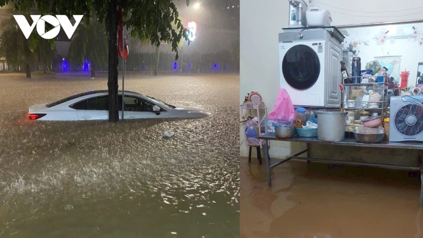 Typhoon Matmo impact: Widespread flooding engulfs northern Vietnam