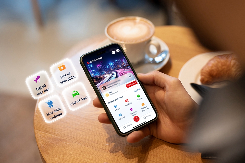 vietabank ra mat nen tang ngan hang so trai nghiem tien ich hien dai, nhan uu dai giam 50 hinh anh 1