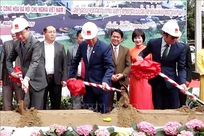 Work begins on Vietnamese-funded broadcasting station of Laos' Houaphanh province