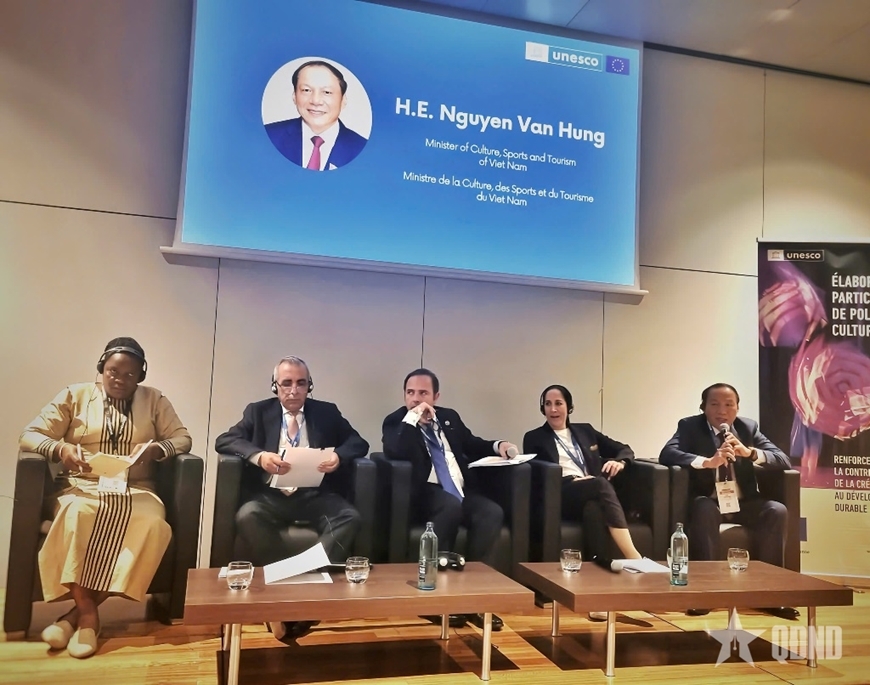 vietnam attends mondiacult conference on cultural policies in spain picture 1