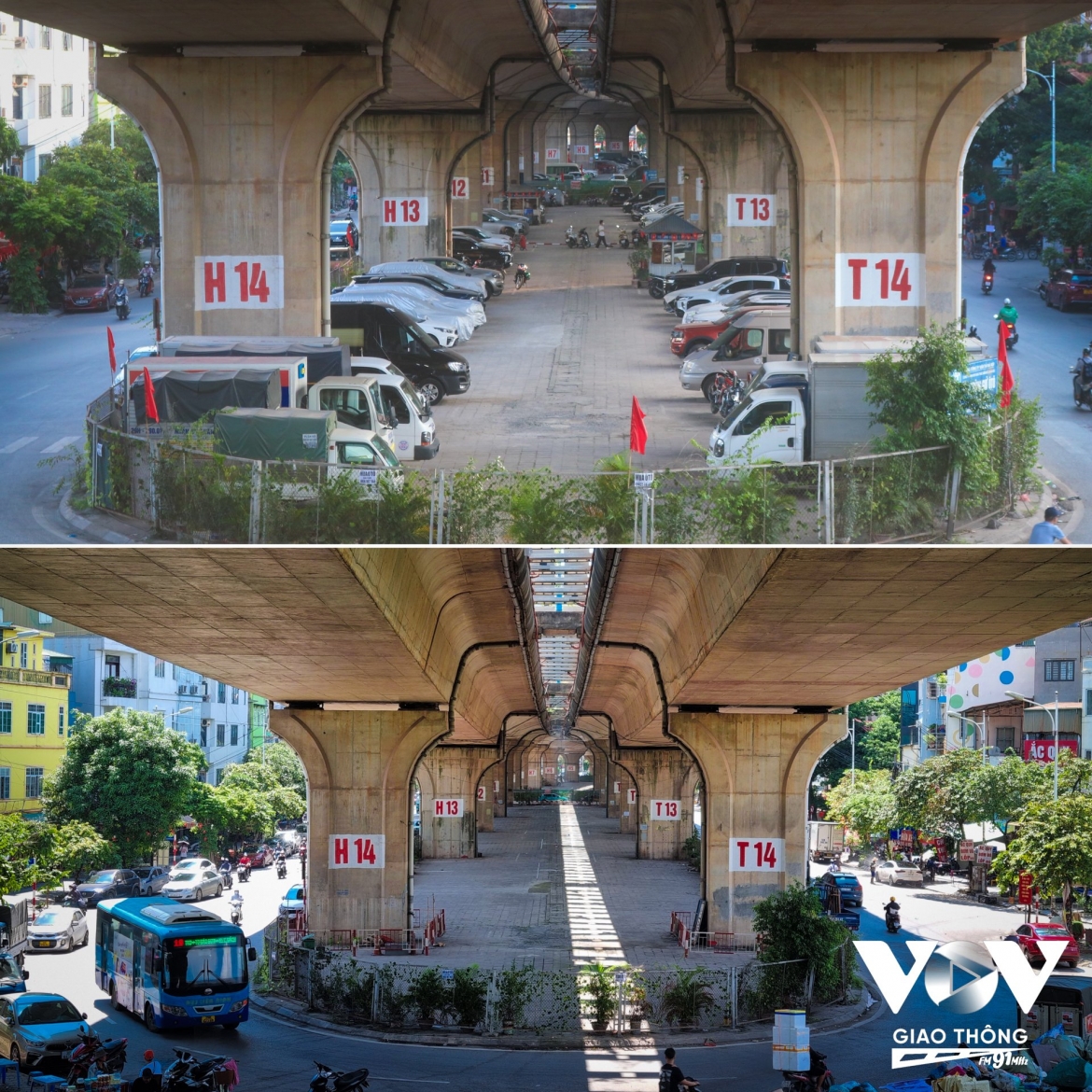 ha noi sau mot thang doi lai gam cau hinh anh 1