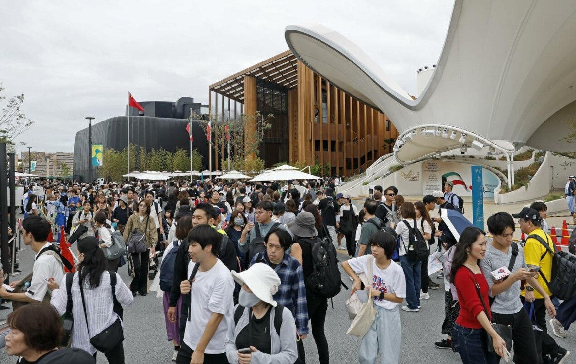trien lam the gioi expo 2025 osaka, nhat ban thu hut luong khach ky luc hinh anh 1