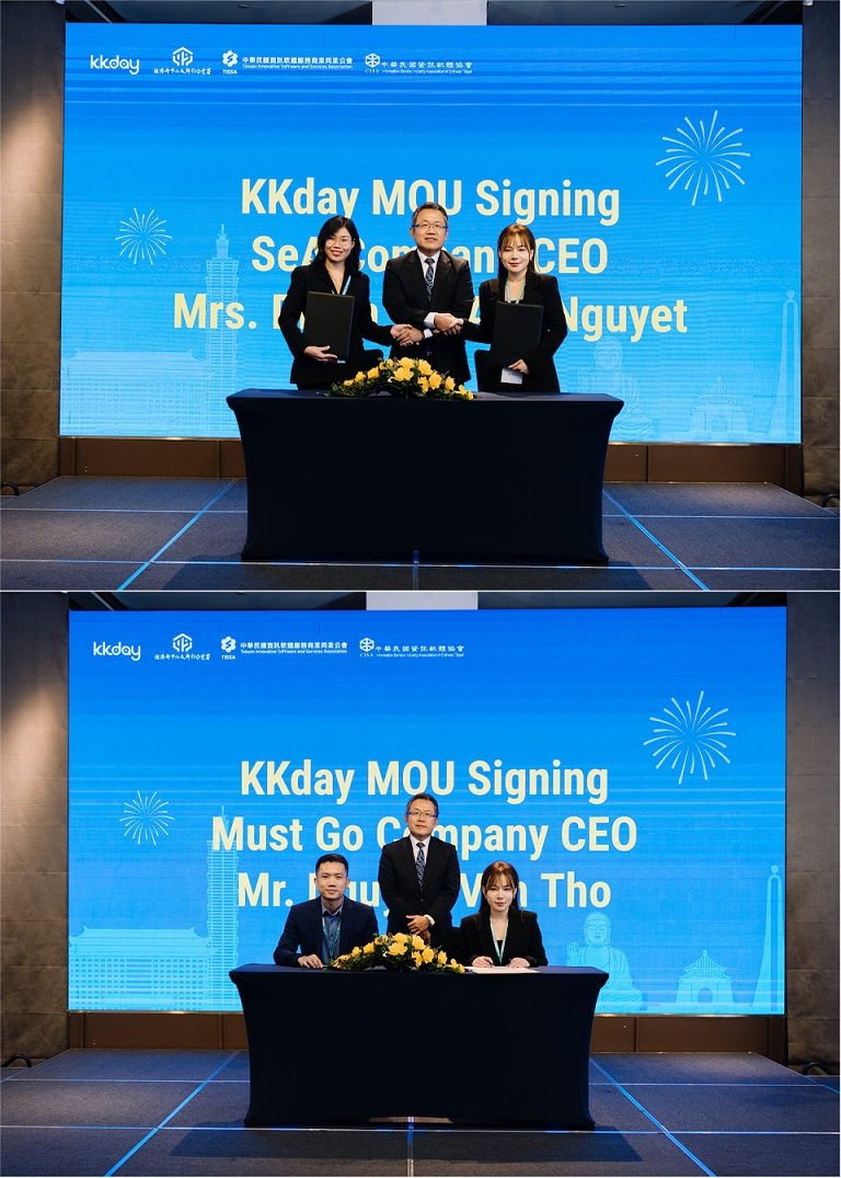 kkday dan dat lien minh du lich thong minh hop tac du lich Dai loan viet nam hinh anh 2
