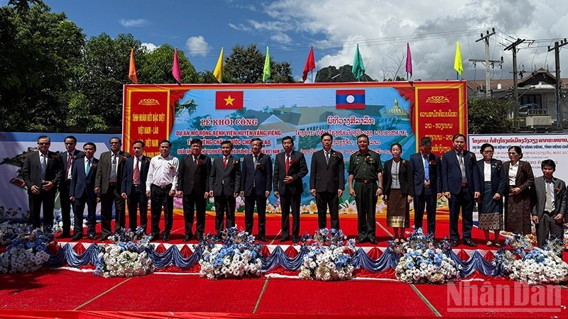 work starts on vietnamese-aided vang vieng hospital expansion picture 1 work starts on vietnamese-aided vang vieng hospital expansion picture 1