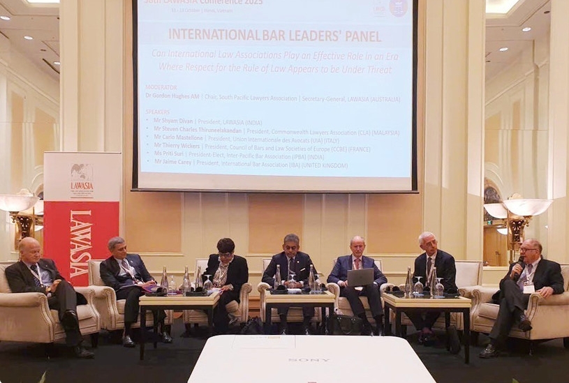 Vietnam highlights rule of law, maritime peace at Asia-Pacific lawyers’ conference