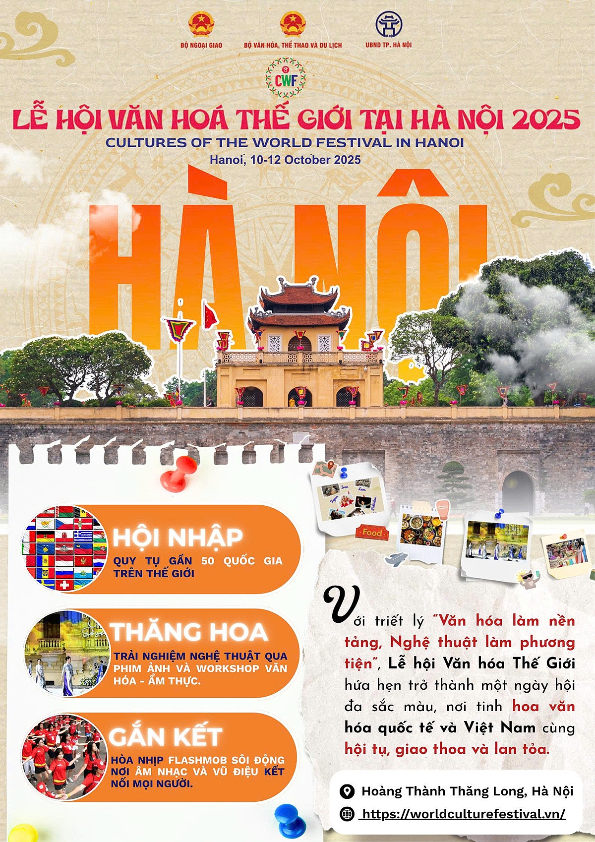 le hoi van hoa the gioi tai ha noi 2025 se khai mac toi 10 10 tai ha noi hinh anh 2