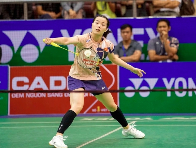 nguyen thuy linh recovers from injury, readies for korea masters picture 1 nguyen thuy linh recovers from injury, readies for korea masters picture 1