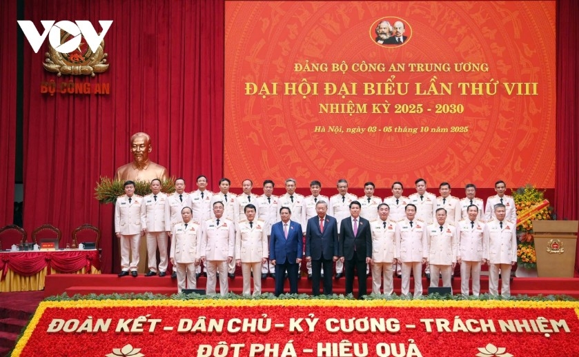 party leader to lam attends central public security party organization s 8th congress picture 9