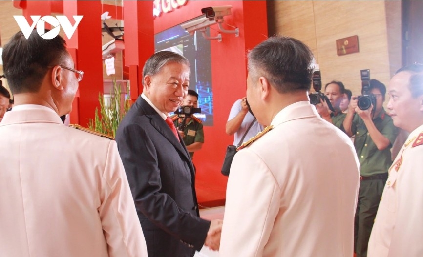 party leader to lam attends central public security party organization s 8th congress picture 2