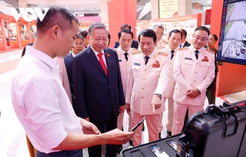 party leader to lam attends central public security party organization s 8th congress picture 7