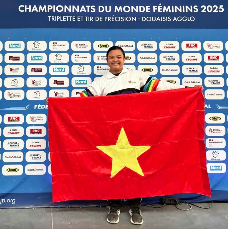 vietnam takes gold at 2025 women s world pétanque championship picture 1 vietnam takes gold at 2025 women s world petanque championship picture 1