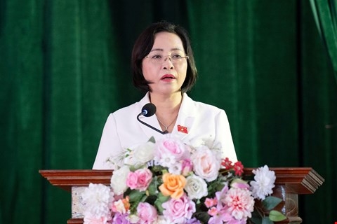 Phó Chủ tịch Quốc hội Nguyễn Thị Thanh tiếp xúc cử tri tại Ninh Bình