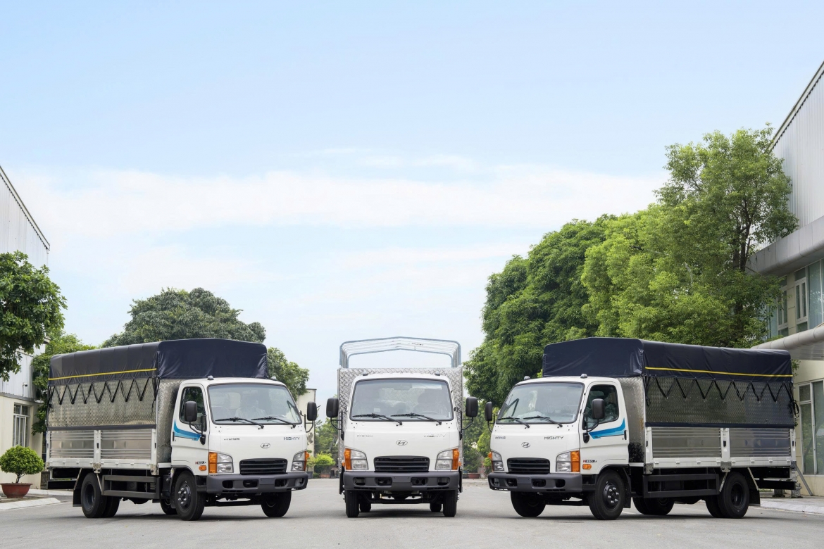 hyundai mighty n500 series dap ung nhieu nhu cau van chuyen hinh anh 1