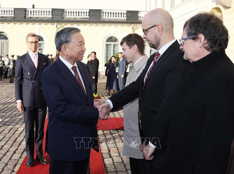 finish president hosts party chief to lam and spouse on official visit to helsinki picture 3 finish president hosts party chief to lam and spouse on official visit to helsinki picture 3