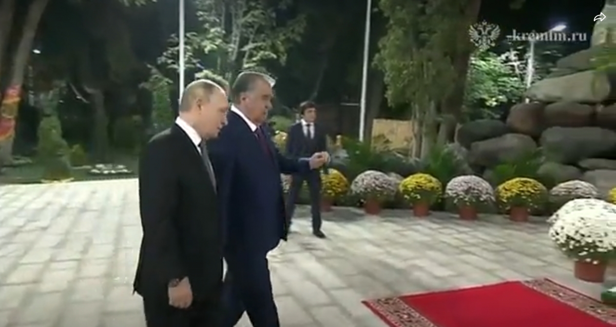 Tổng thống Nga Vladimir Putin thăm cấp Nhà nước tới Tajikistan