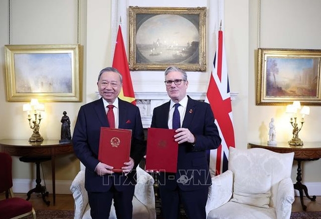 vietnamese party chief s uk visit elevates bilateral relations to new heights fm picture 2 vietnamese party chief s uk visit elevates bilateral relations to new heights fm picture 2