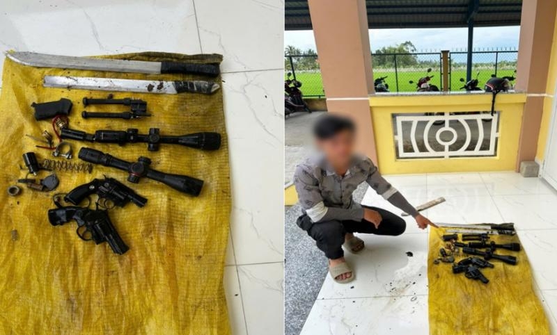 Phát hiện 2 vụ rao bán súng hơi trên mạng xã hội
