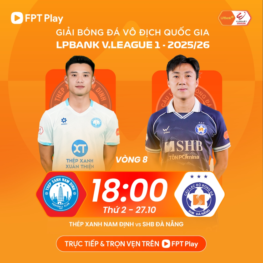 ket qua vong 8 v-league 2025 2026 nam Dinh nhoc nhan cam hoa Da nang hinh anh 3