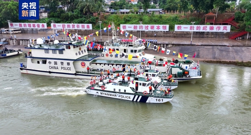 Trung Quốc, Lào, Myanmar và Thái Lan phối hợp tuần tra sông Mekong