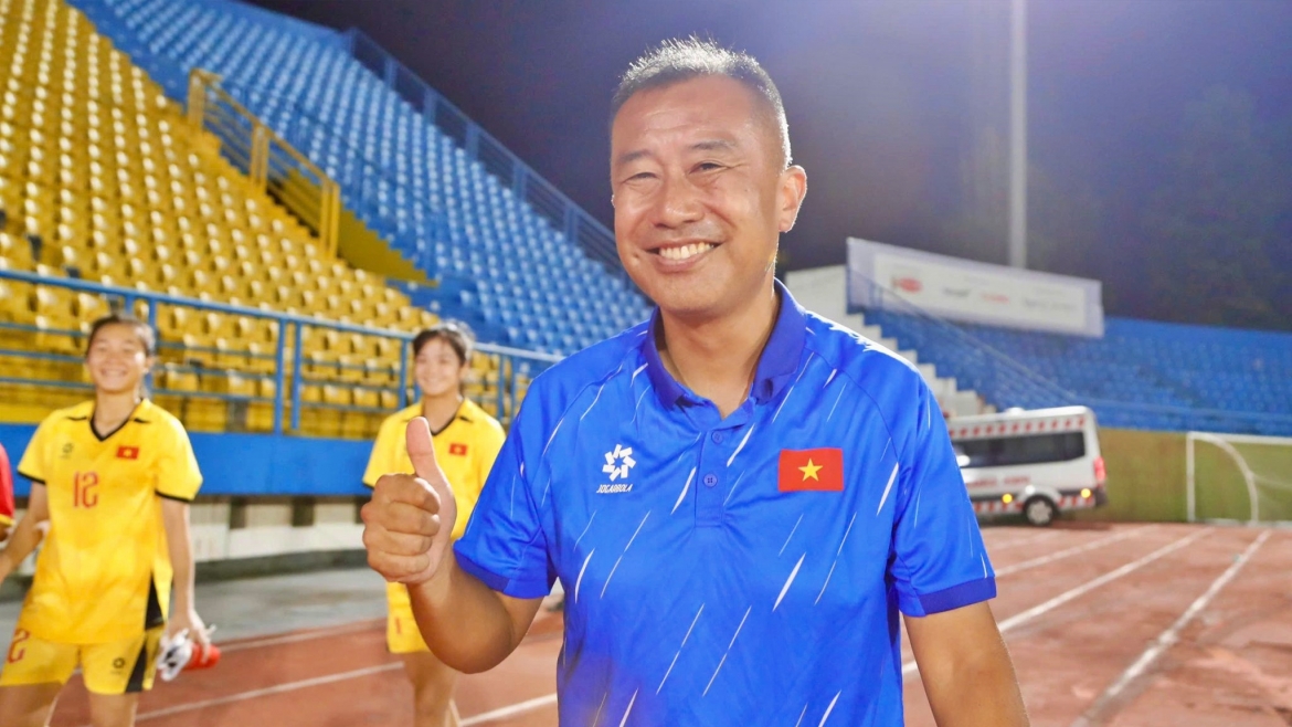 thay tro Dt u17 nu viet nam tu hao khi gianh ve du vck u17 nu chau A 2026 hinh anh 1