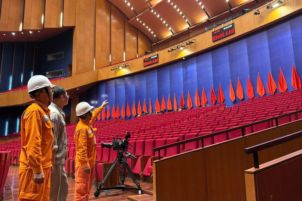 tong cong ty Dien luc tp ha noi phuc vu Dai hoi dai bieu Dang bo tp ha noi hinh anh 1