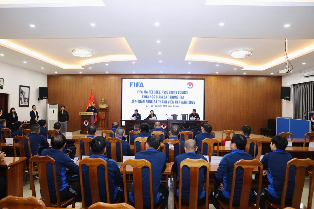 vff va fifa ket thuc chuong trinh dac biet ve cong tac trong tai hinh anh 2