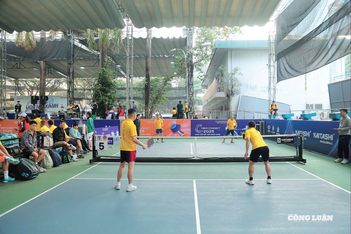 le khai mac giai pickleball Uoc mo xanh 2025 khoi dau cho hanh trinh gan ket hinh anh 13