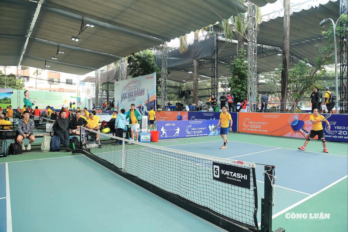 le khai mac giai pickleball Uoc mo xanh 2025 khoi dau cho hanh trinh gan ket hinh anh 16