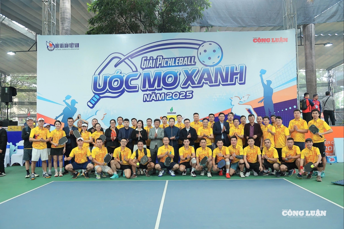 Lễ khai mạc Giải Pickleball 'Ước Mơ Xanh' 2025: Khởi đầu cho hành trình gắn kết