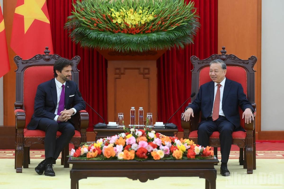 Tổng Bí thư Tô Lâm tiếp Phó Thủ tướng, Bộ trưởng Quốc phòng Slovakia