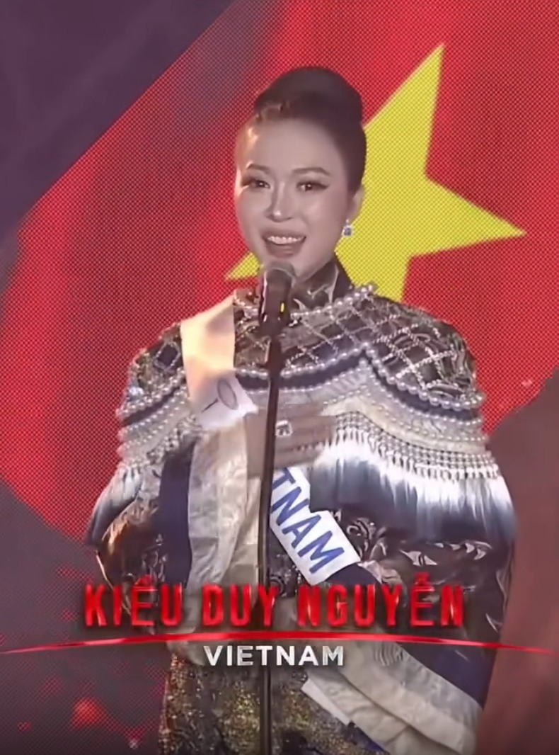 kieu duy truot top 20 miss international 2025 hinh anh 1