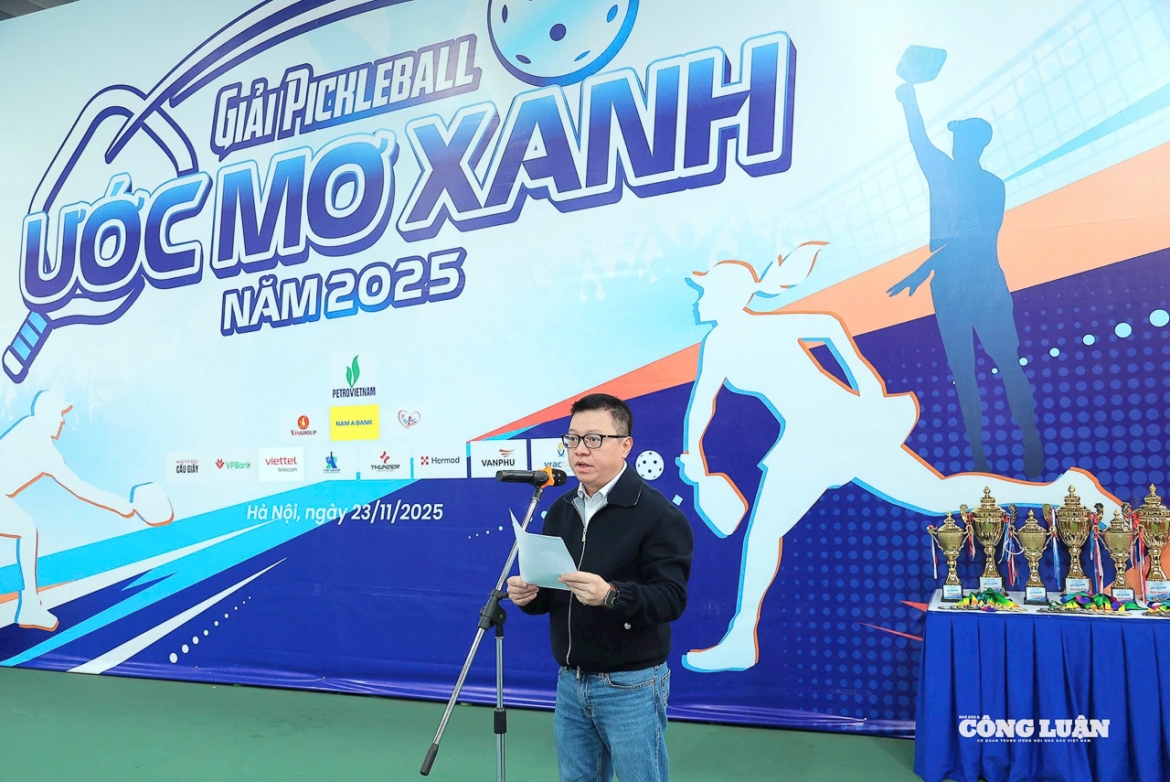 le khai mac giai pickleball Uoc mo xanh 2025 khoi dau cho hanh trinh gan ket hinh anh 5