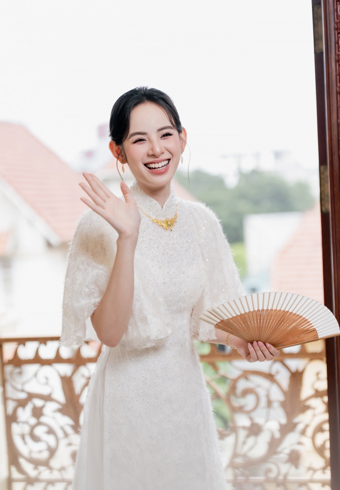 sao viet 13 11 hoa hau kieu duy mang 100 kg hanh ly thi miss international 2025 hinh anh 7