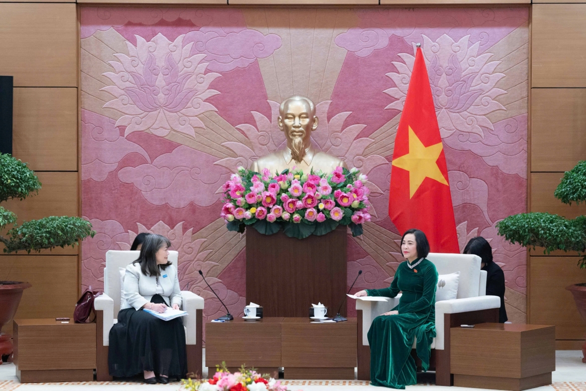 pho chu tich quoc hoi tiep giam doc unicef, ban giai phap tang cuong bao ve tre em hinh anh 2