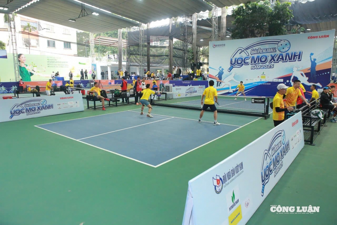 le khai mac giai pickleball Uoc mo xanh 2025 khoi dau cho hanh trinh gan ket hinh anh 9