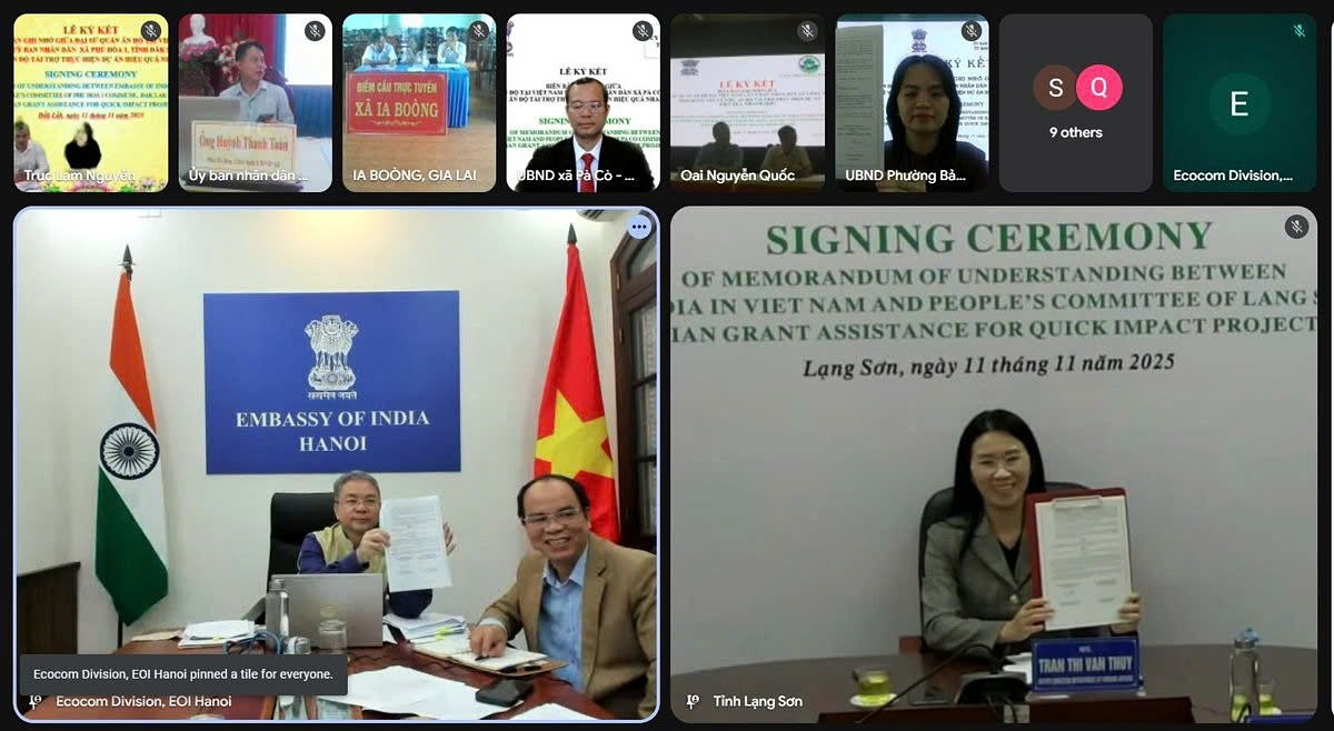 india signs mous with 10 vietnamese localities for quick impact projects picture 1