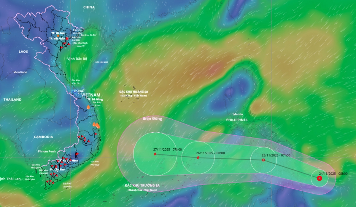 tropical depression likely to strengthen into storm, heading towards vietnam picture 1