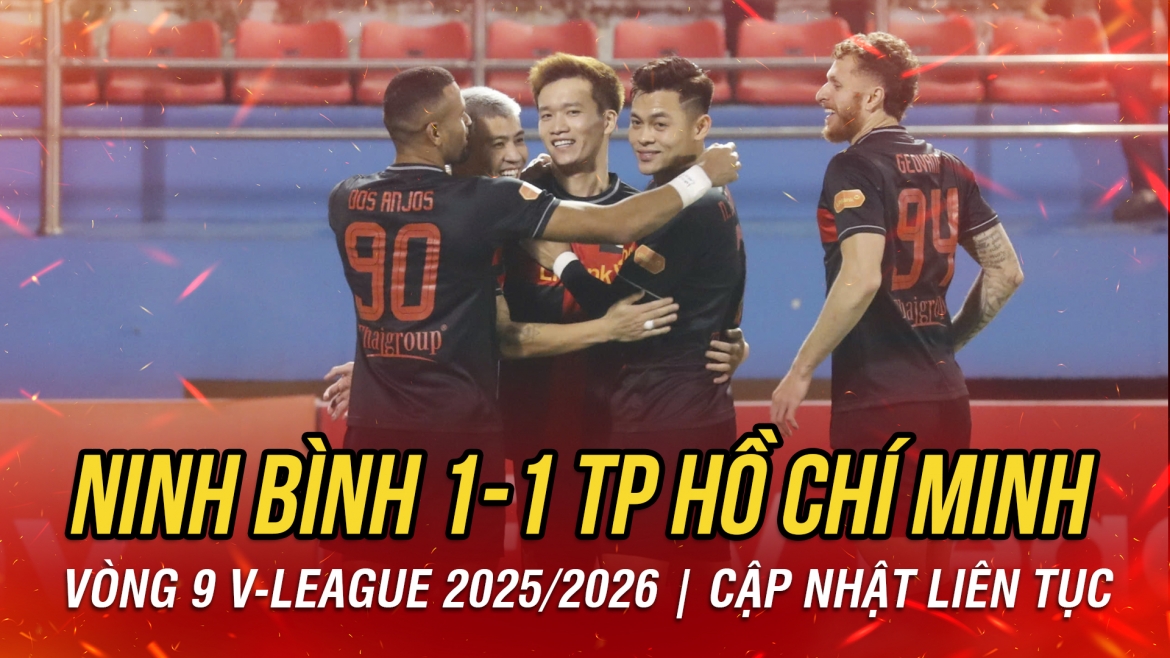 ket qua bong da viet nam hom nay 1 11 ninh binh noi dai chuoi bat bai hinh anh 1