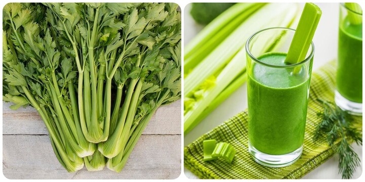 Những người không nên uống nước ép cần tây