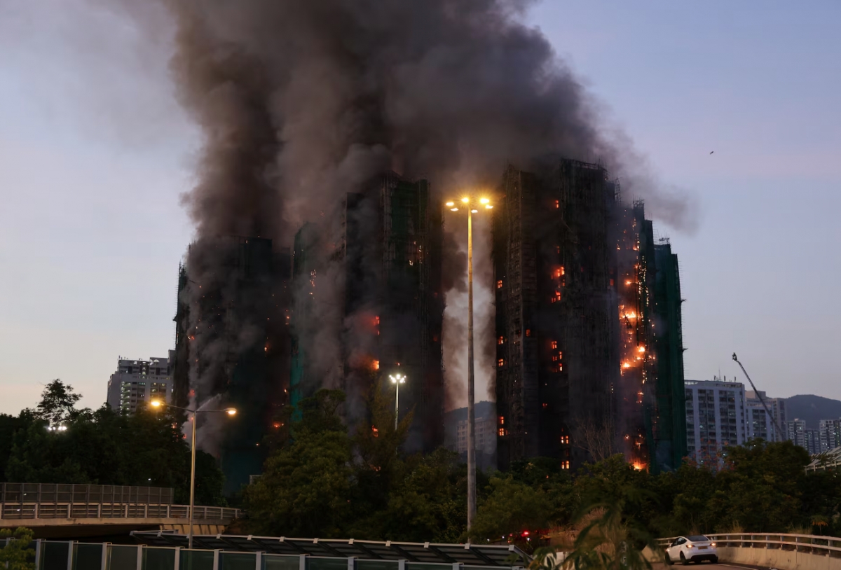 Vụ cháy chung cư Tai Po, Hong Kong: Số người thiệt mạng tăng lên 94