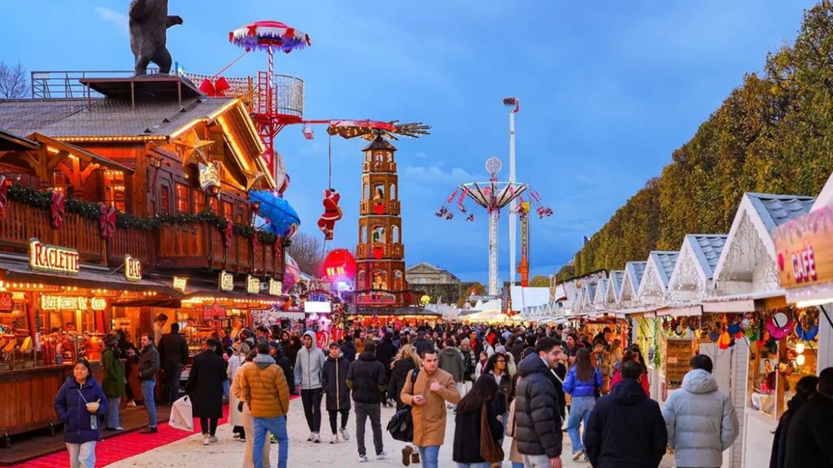 nhung khu cho giang sinh tuyet voi nhat o paris nam 2025 hinh anh 1