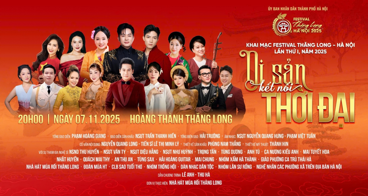 festival thang long - ha noi 2025 di san ngan nam vong khuc thoi dai hinh anh 3