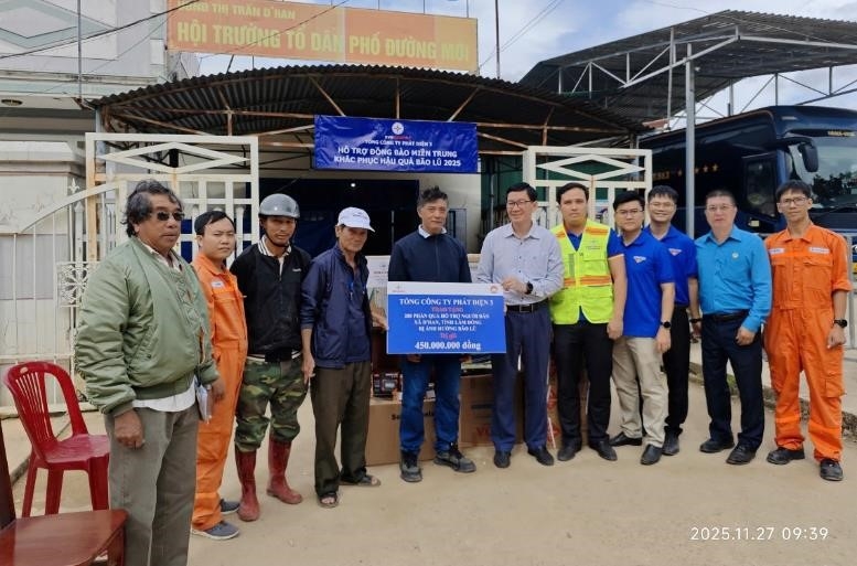 evngenco3 trien khai 2 dot ho tro khan cap cho cac tinh mien trung sau bao so 13 hinh anh 5