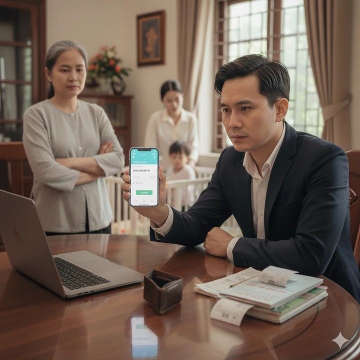 toi o re, lo dong y nop het thu nhap cho me vo, gio hoi khong kip hinh anh 1