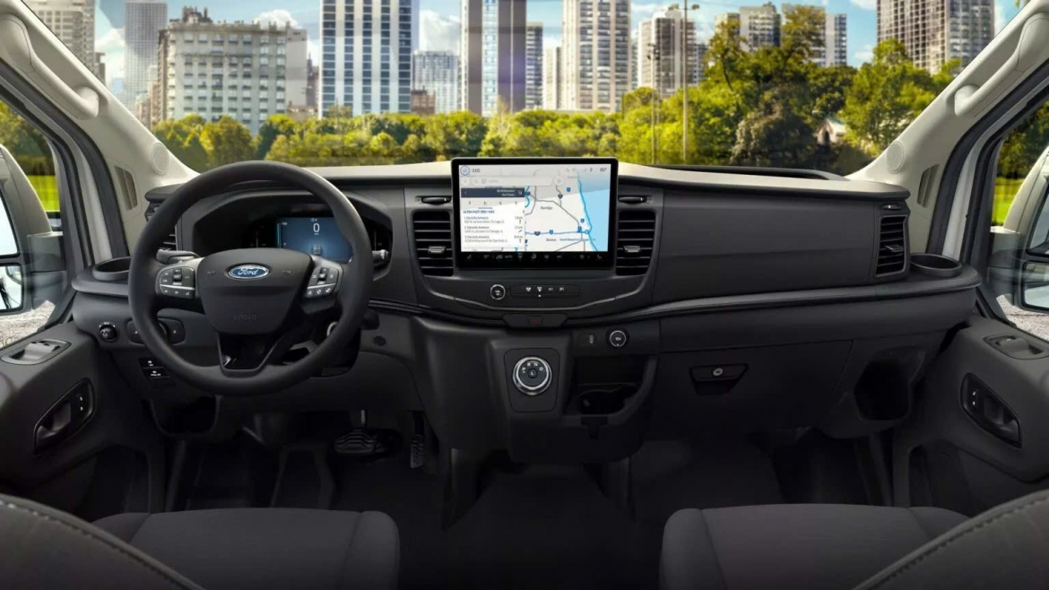 ford transit 2026 nang cap manh cong nghe va nhieu tinh nang thong minh hinh anh 1