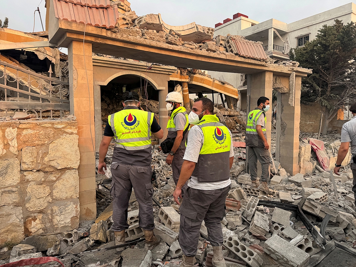 israel khong kich du doi vao cac co so cua phong trao hezbollah o lebanon hinh anh 1