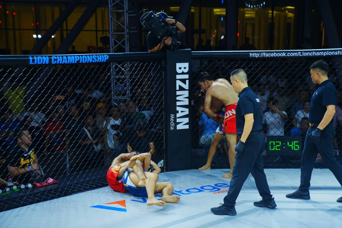 mma lion championship 28 vo si viet nam thua dang tiec truoc vDv trung quoc hinh anh 5