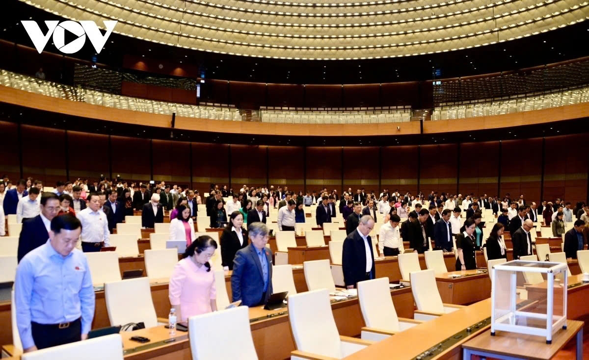 national assembly holds memorial, raises funds for flood victims picture 1