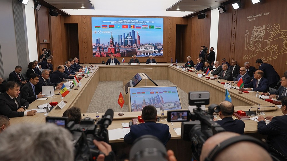 Thư ký Hội đồng An ninh quốc gia SNG họp bàn về những mối đe dọa mới